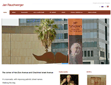 Tablet Screenshot of janrauchwerger.com